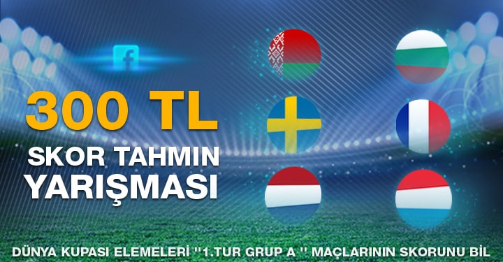 Betsat Skor Tahmin Et 300 TL Bonus Kazan